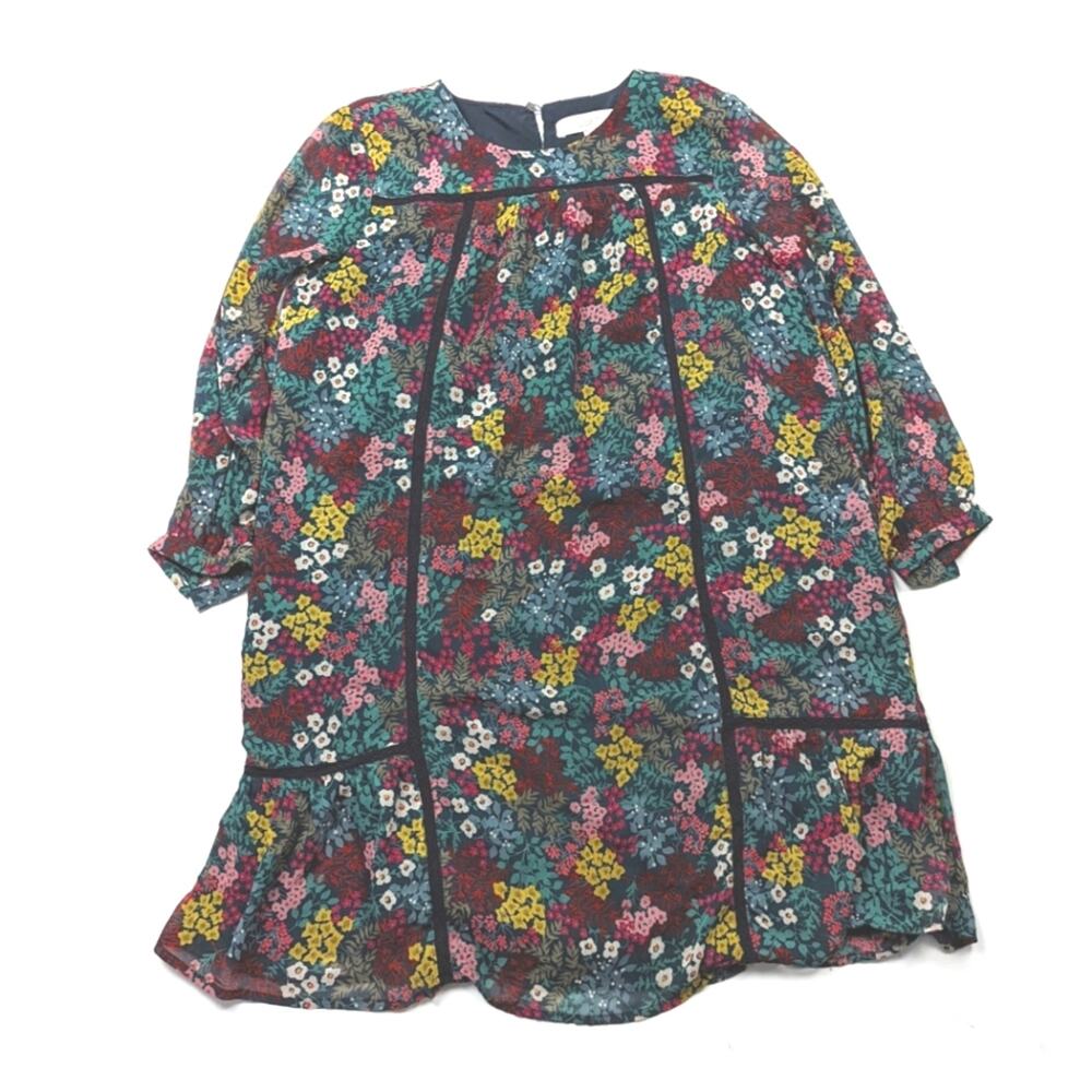 Loft Dress Women's Sz SP Floral Ditsy Tunic Flowy